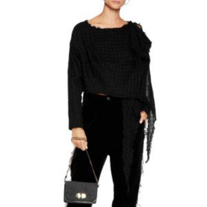 VIVIENNE WESTWOOD ANGLOMANIA Cotton Draped Top